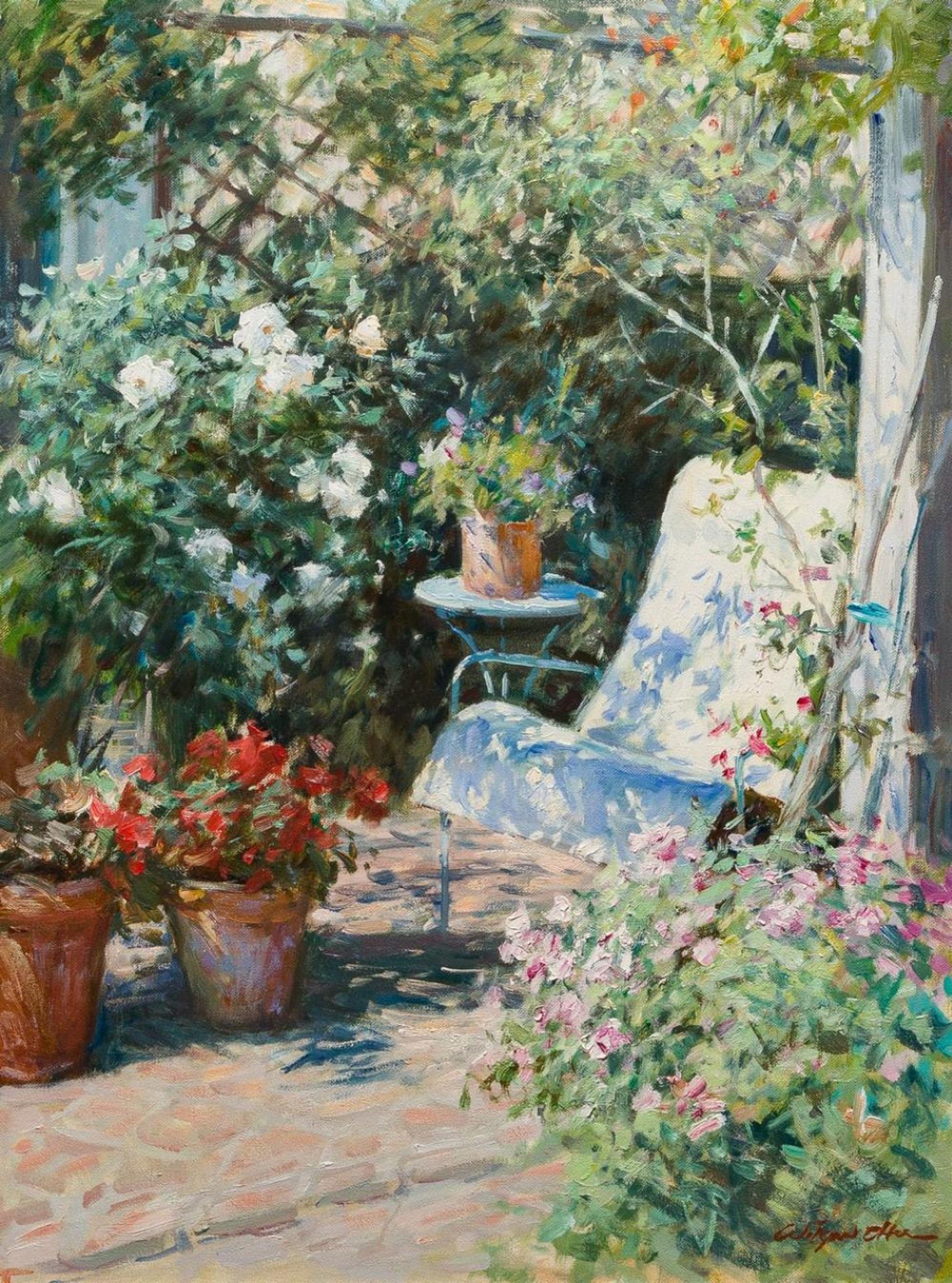 Wilson Chu (1946) - A Garden Retreat