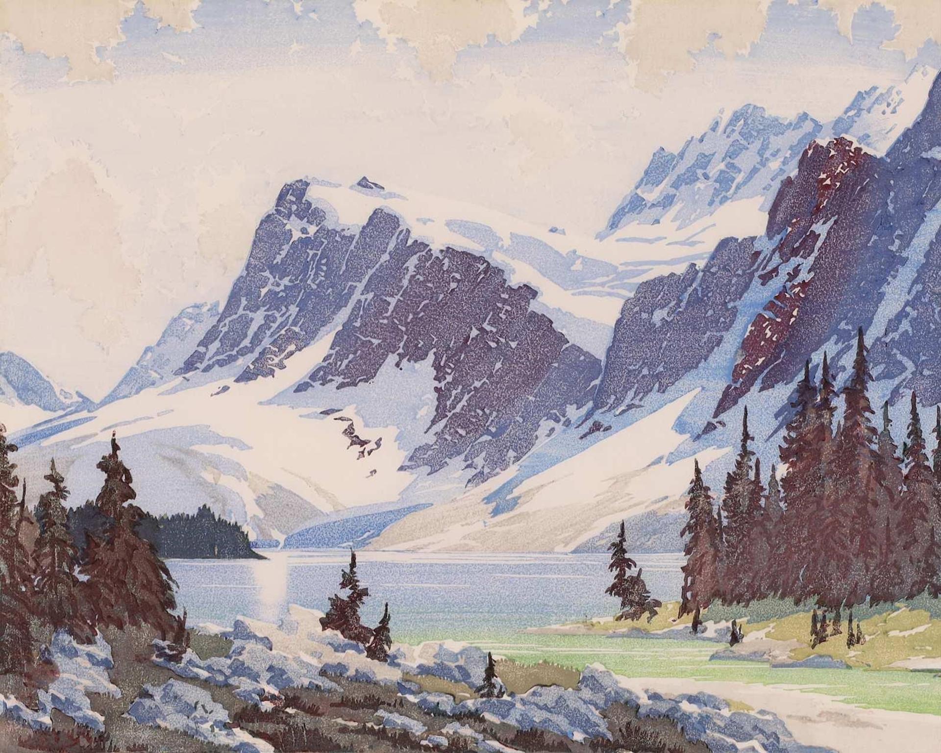 Barbara Harvey Leighton (1911-1986) - Bow Lake