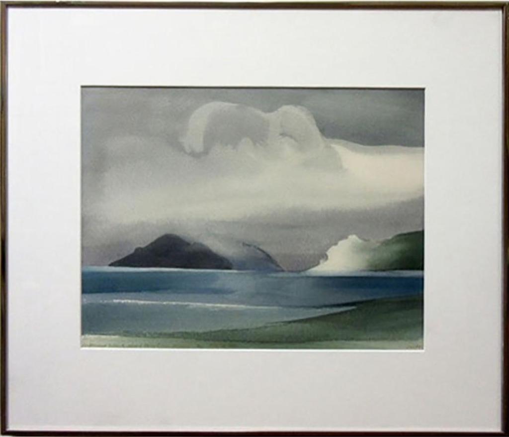 Norman Anthony (Toni) Onley (1928-2004) - Saltspring Island Across Houstoun Passage, B.C.
