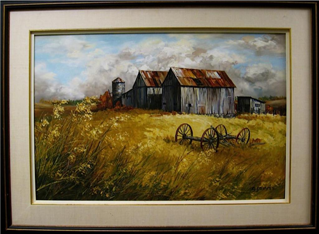 Georgia Jarvis (1944-1990) - Old Barns