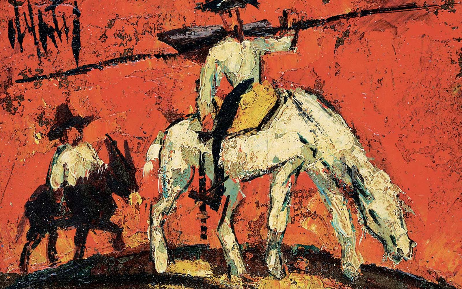 Henry Maurice D'Anty (1910-1998) - Untitled - Don Quixote