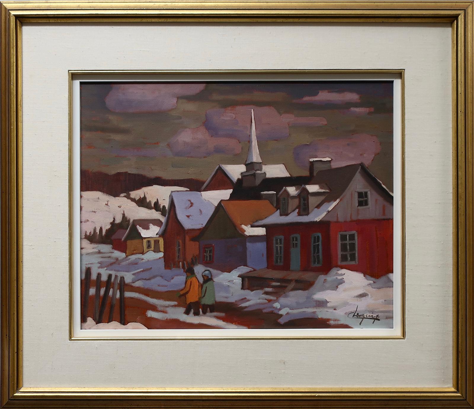 Claude Langevin (1942) - Laurentian Winter Village