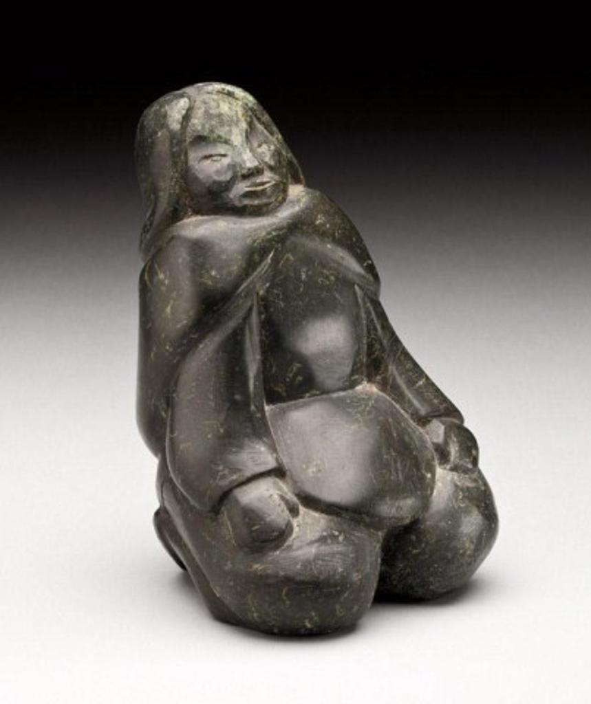 Mannumi Shaqu (1917-2000) - Kneeling woman, ca. mid 1960s