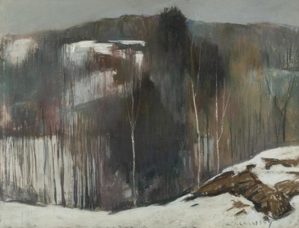 Frank Charles Hennessey (1893-1941) - Winter Landscape in the Laurentians