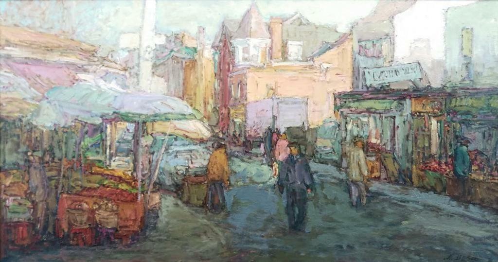Donald Besco (1941) - Corner Market Kensington (Kensington Market)