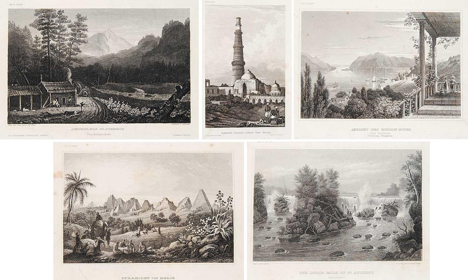 German School - Untitled - Portfolio of Various Views Around the World