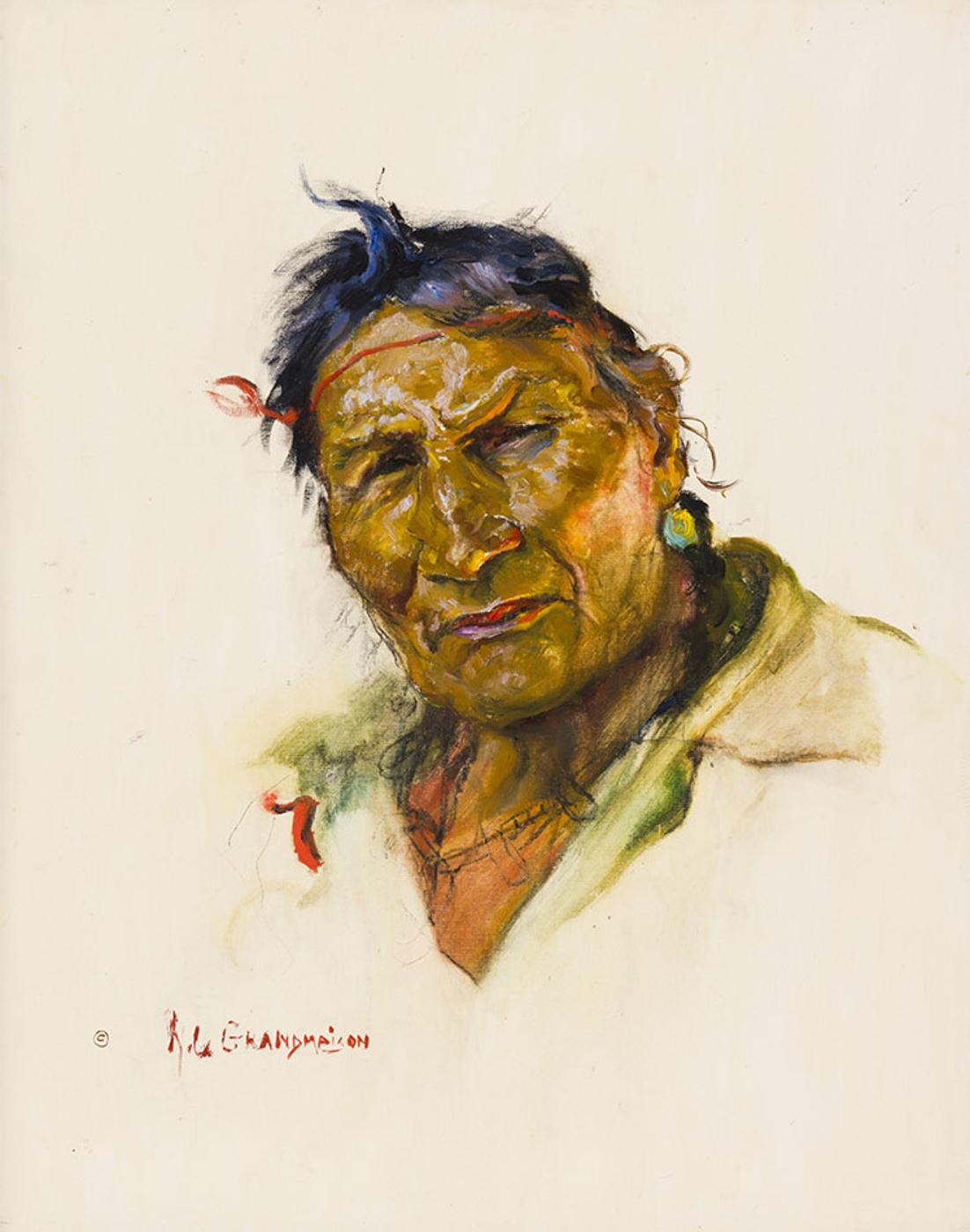 Nicholas (Nickola) de Grandmaison (1892-1978) - A Blood Indian