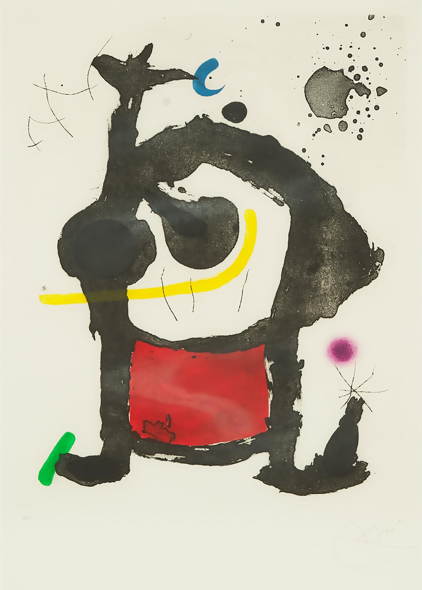 Joan Miró (1893-1983) - BETHSABEE, 1972 [DUPIN, 556]