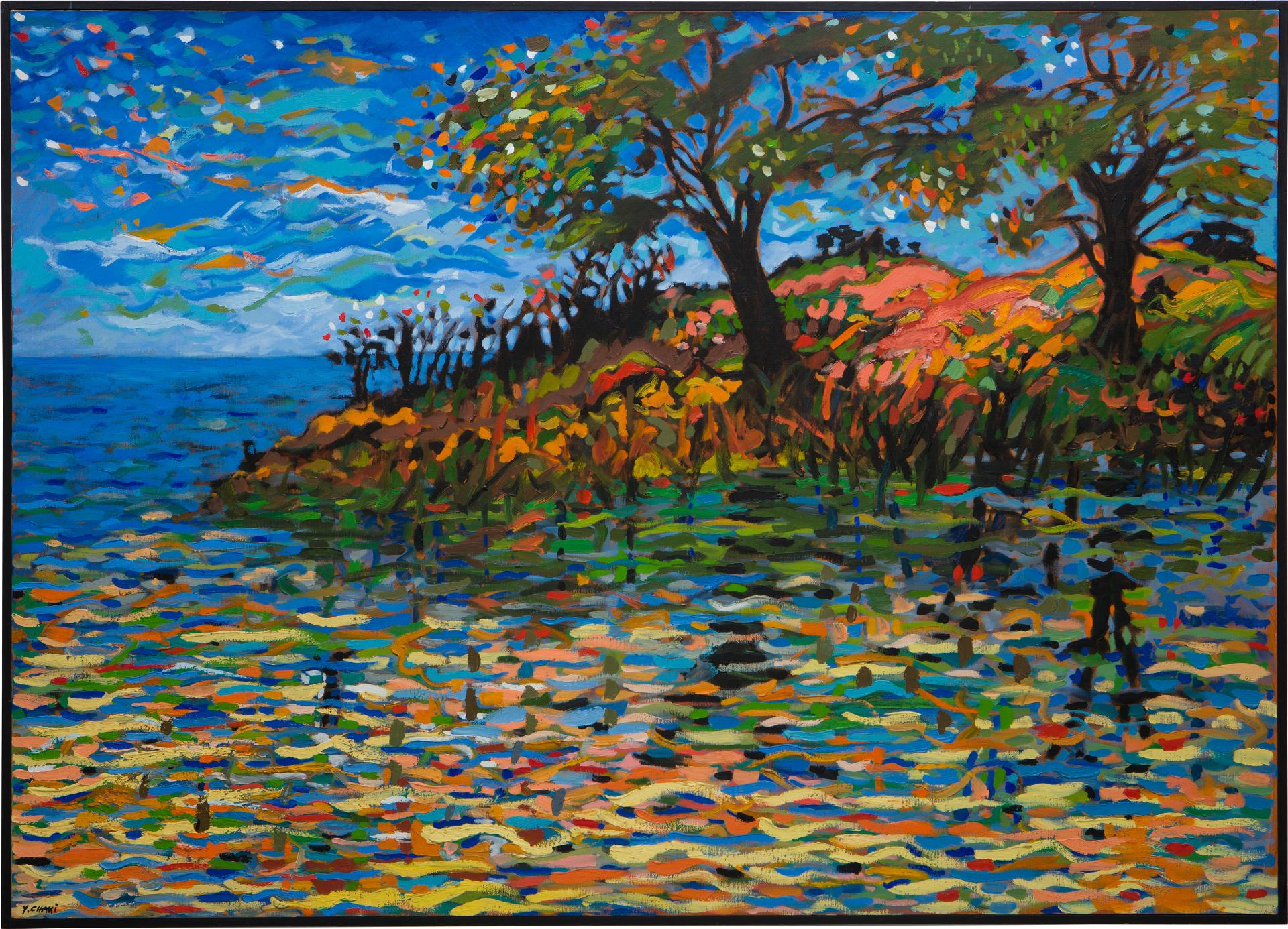 Yehouda Leon Chaki (1938-2023) - Spring Landscape