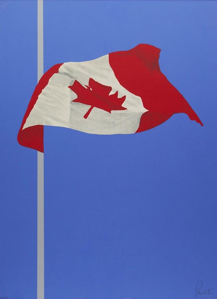 Charles Pachter (1942) - The Printed Flag