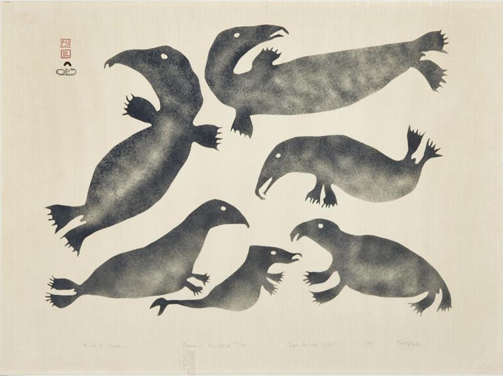 Kiakshuk (1886-1966) - Family Of Whales