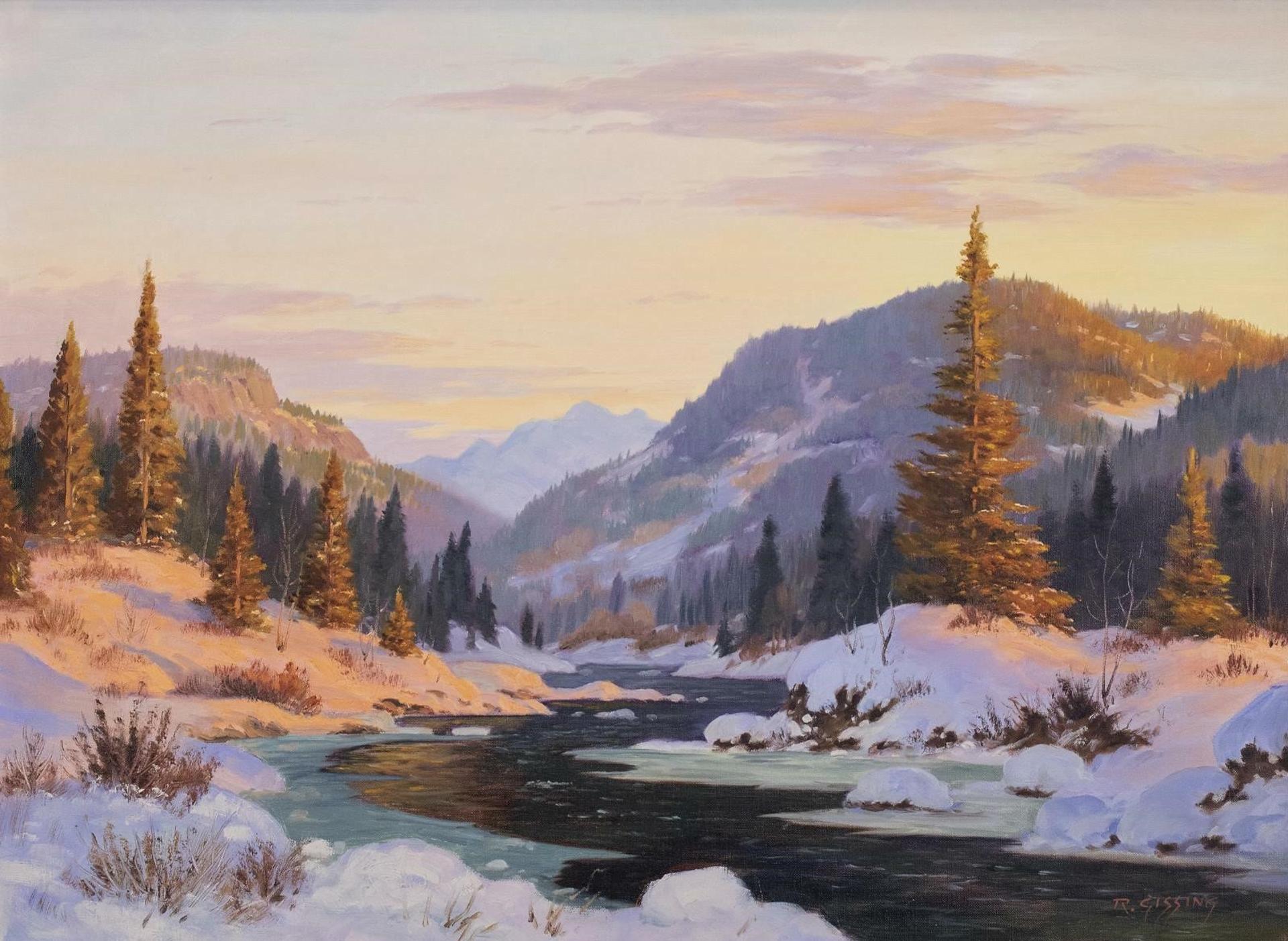 Roland Gissing (1895-1967) - Winter Glow