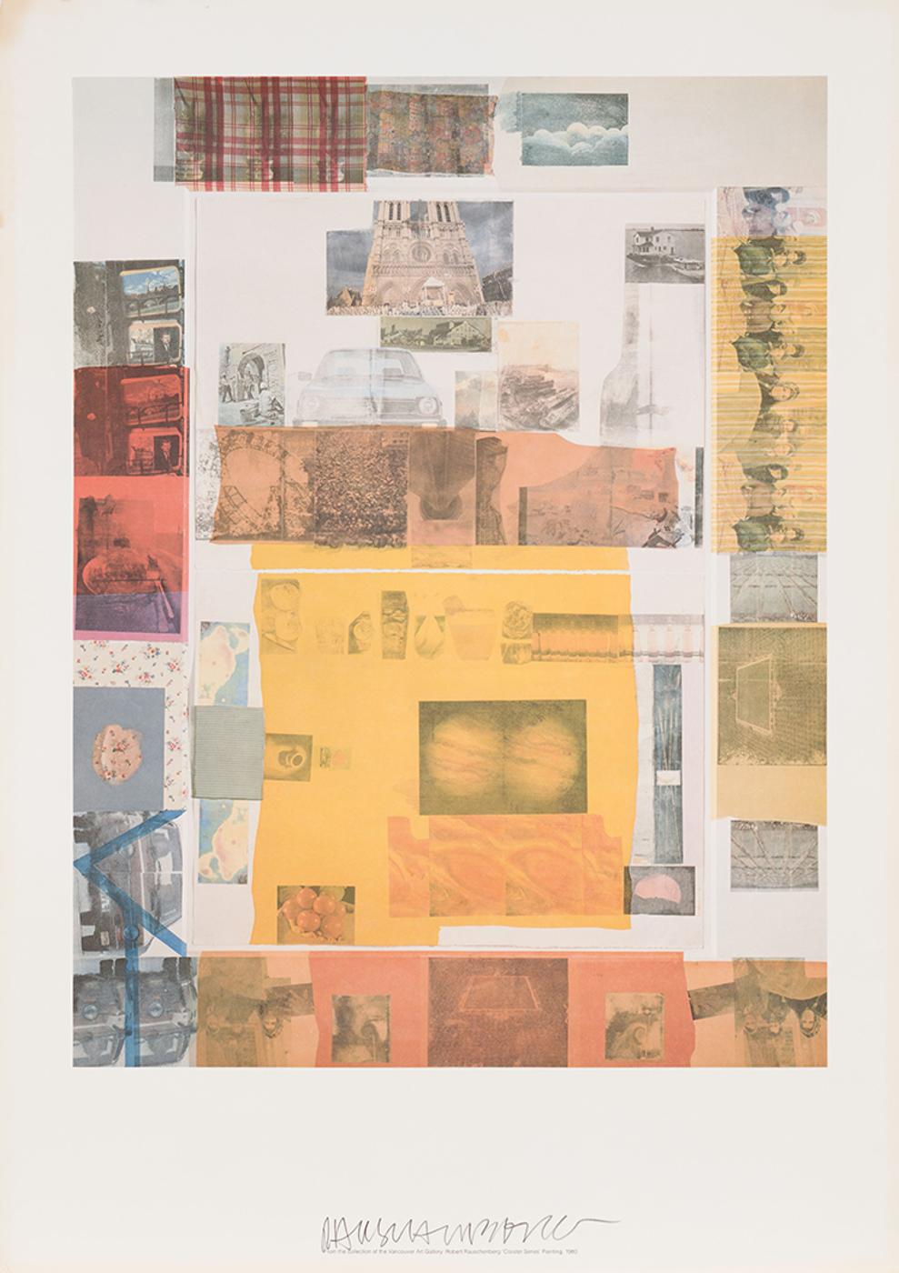 Robert Rauschenberg (1925-2008) - Rush #10 - The Cloister Series