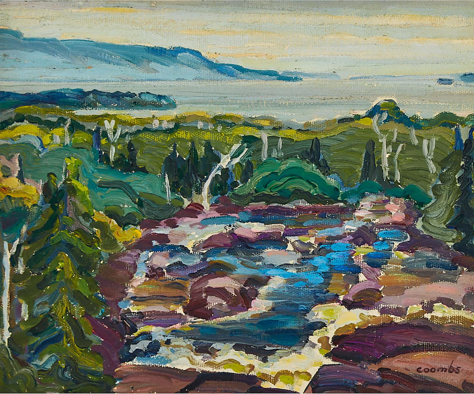 Edith Grace (Lawson) Coombs (1890-1986) - Mackenzie River, Sleeping Giant