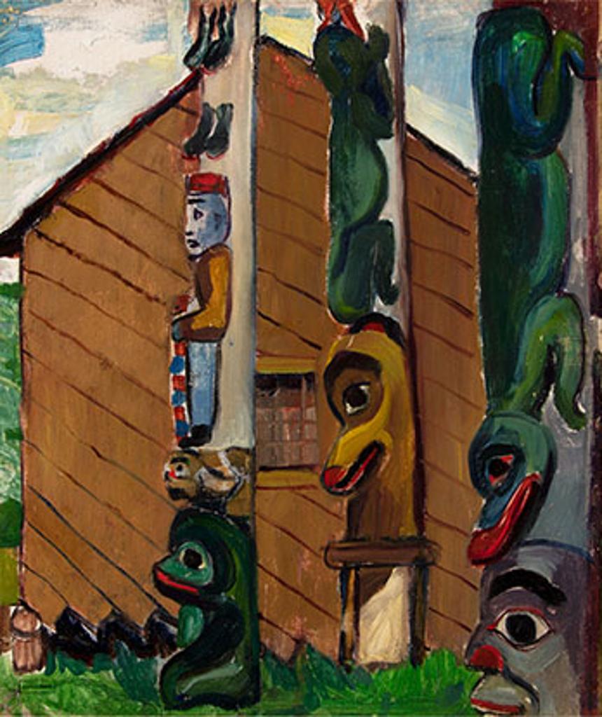Emily Carr (1871-1945) - House and Totems