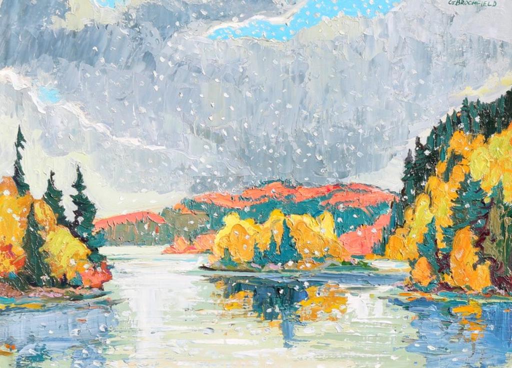 Adolphus George Broomfield (1906-1992) - First Snow, Oxtongue Lake, Algonquin Park; 1958