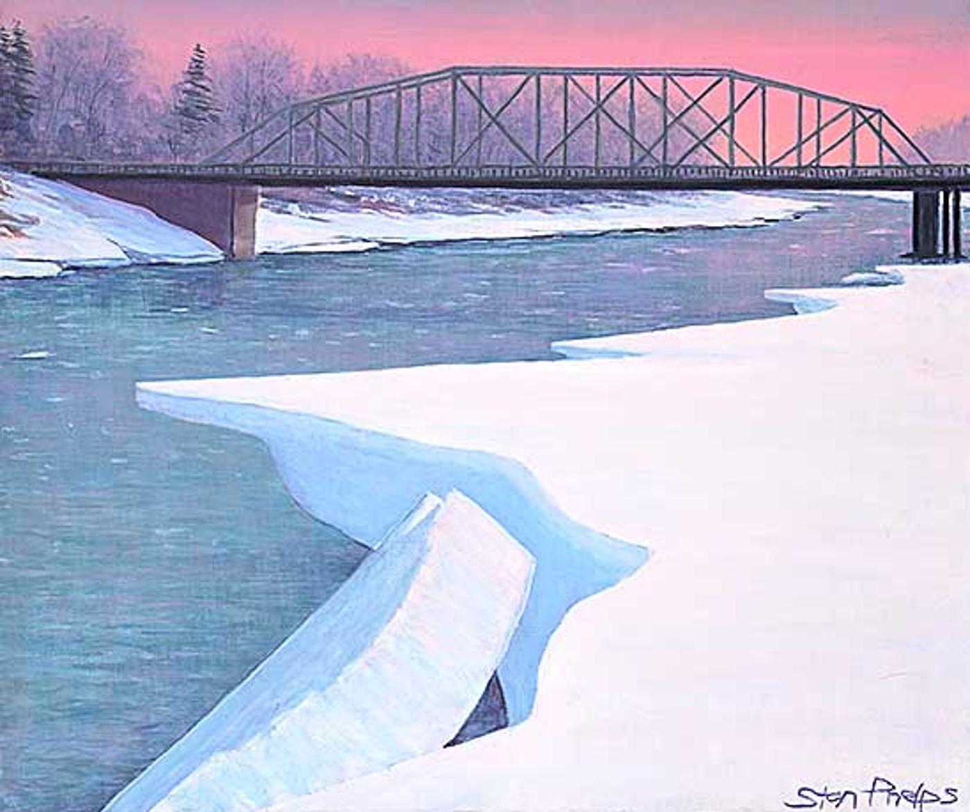 Stan Phelps (1949) - The Old Bridge at St. George's Island