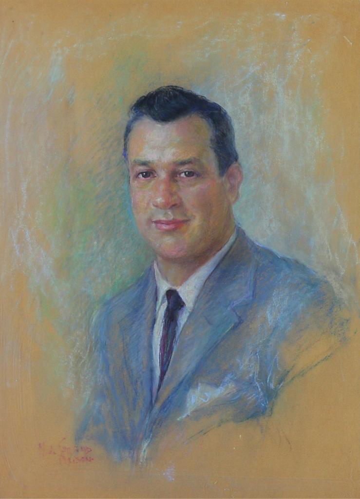 Nicholas (Nickola) de Grandmaison (1892-1978) - Portrait Of Bill Mcmahon