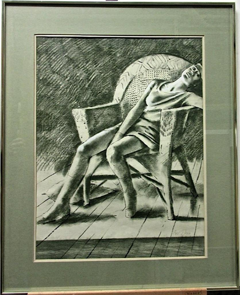 Frederick Joseph (Fred) Ross (1927-2014) - Untitled (Exhausted Dancer)
