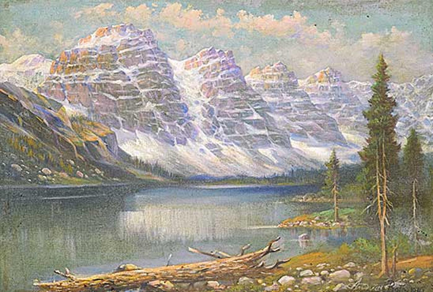 Andreas Roth (1872-1949) - Untitled - Rocky Mountains