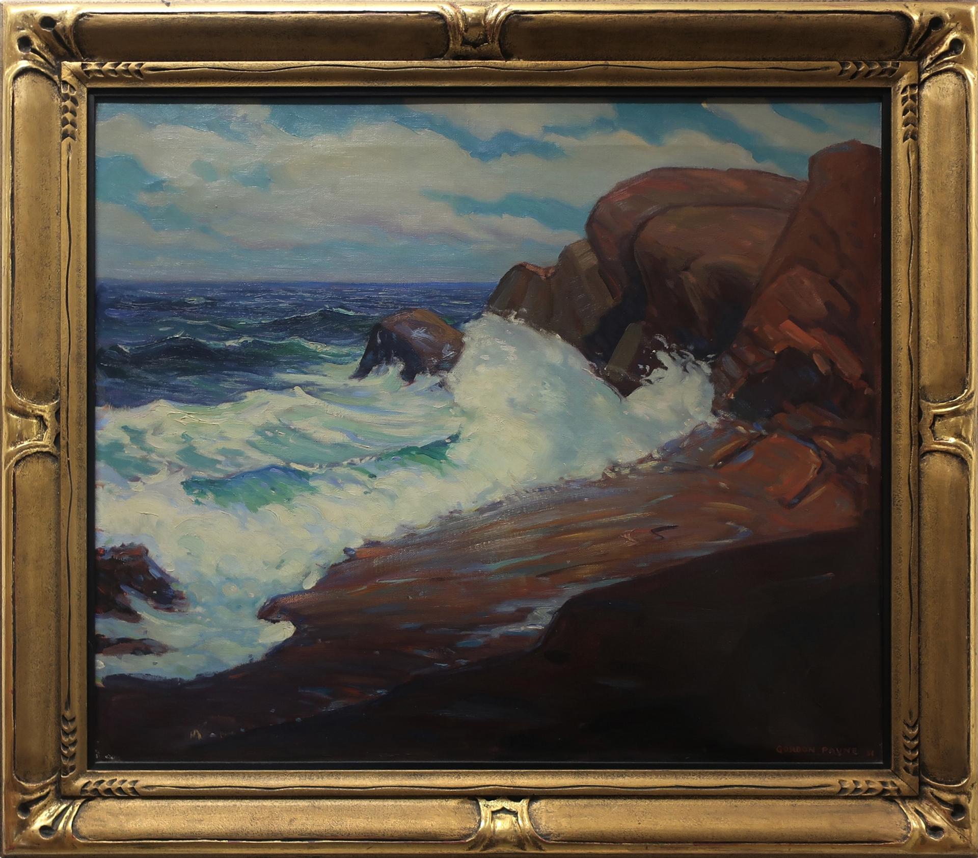 Gordon Eastcott Payne (1890-1993) - Seascape - Gloucester, Maine