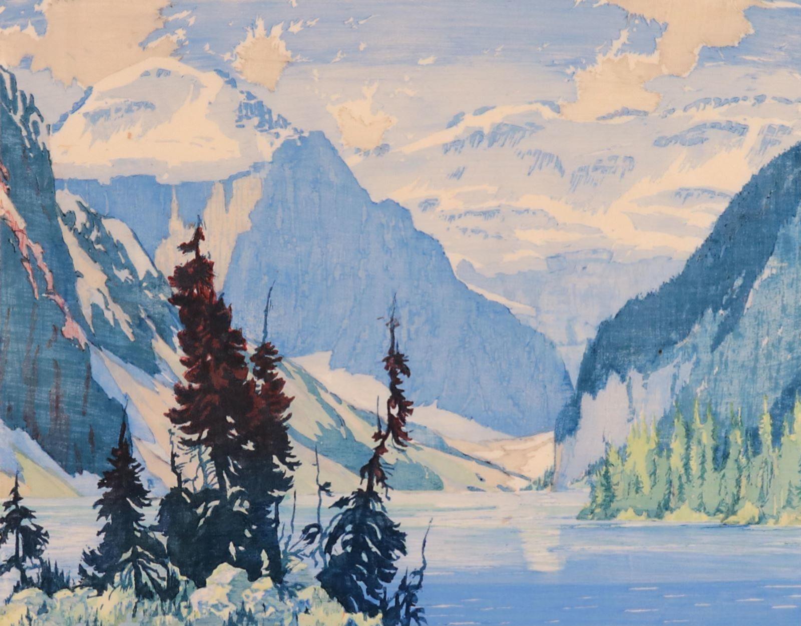 Barbara Harvey Leighton (1911-1986) - Lake Louise