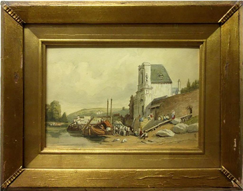Samuel Prout (1783-1853) - Merchants Unloading
