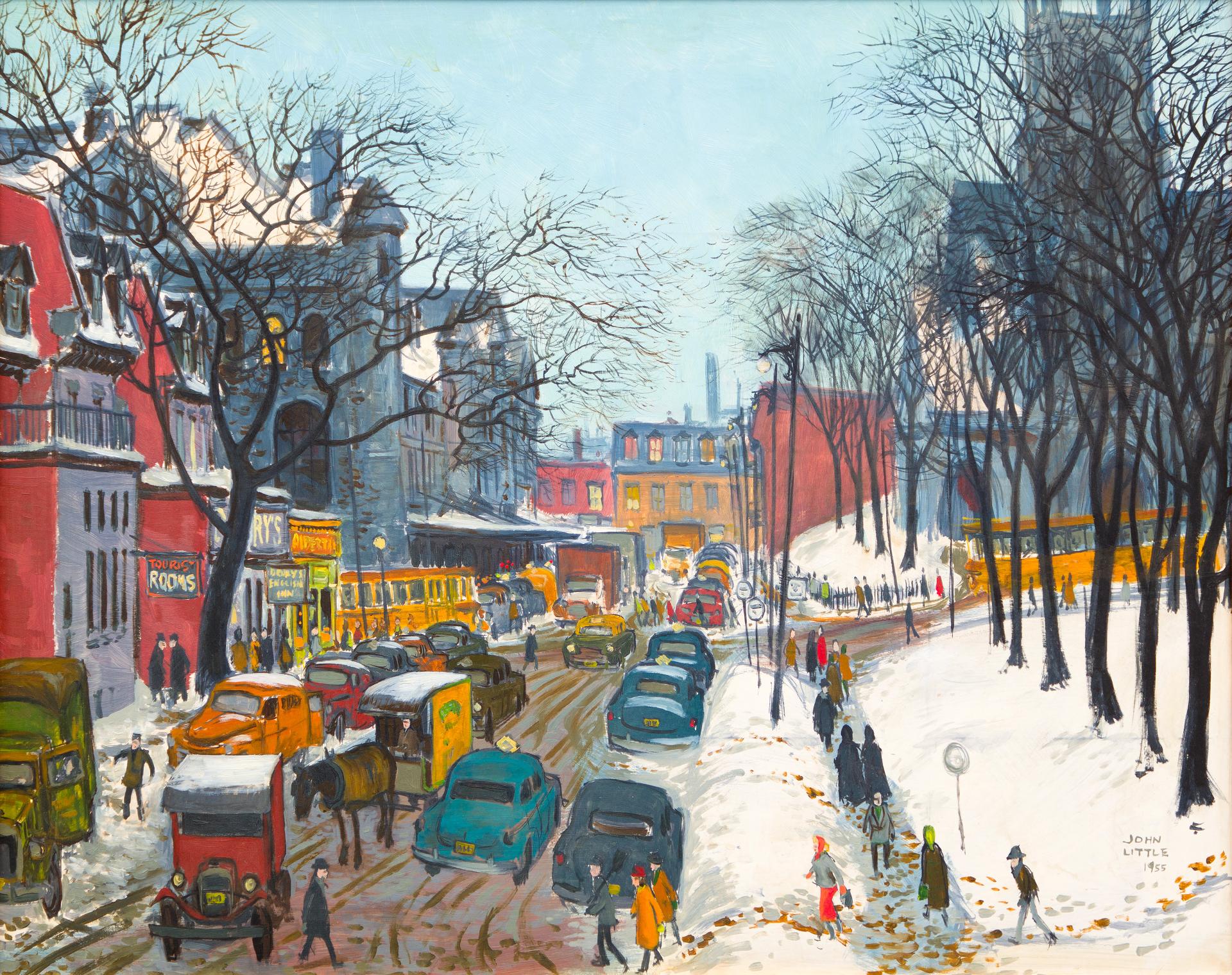 John Geoffrey Caruthers Little (1928-1984) - Osborne W., Montréal, 1955