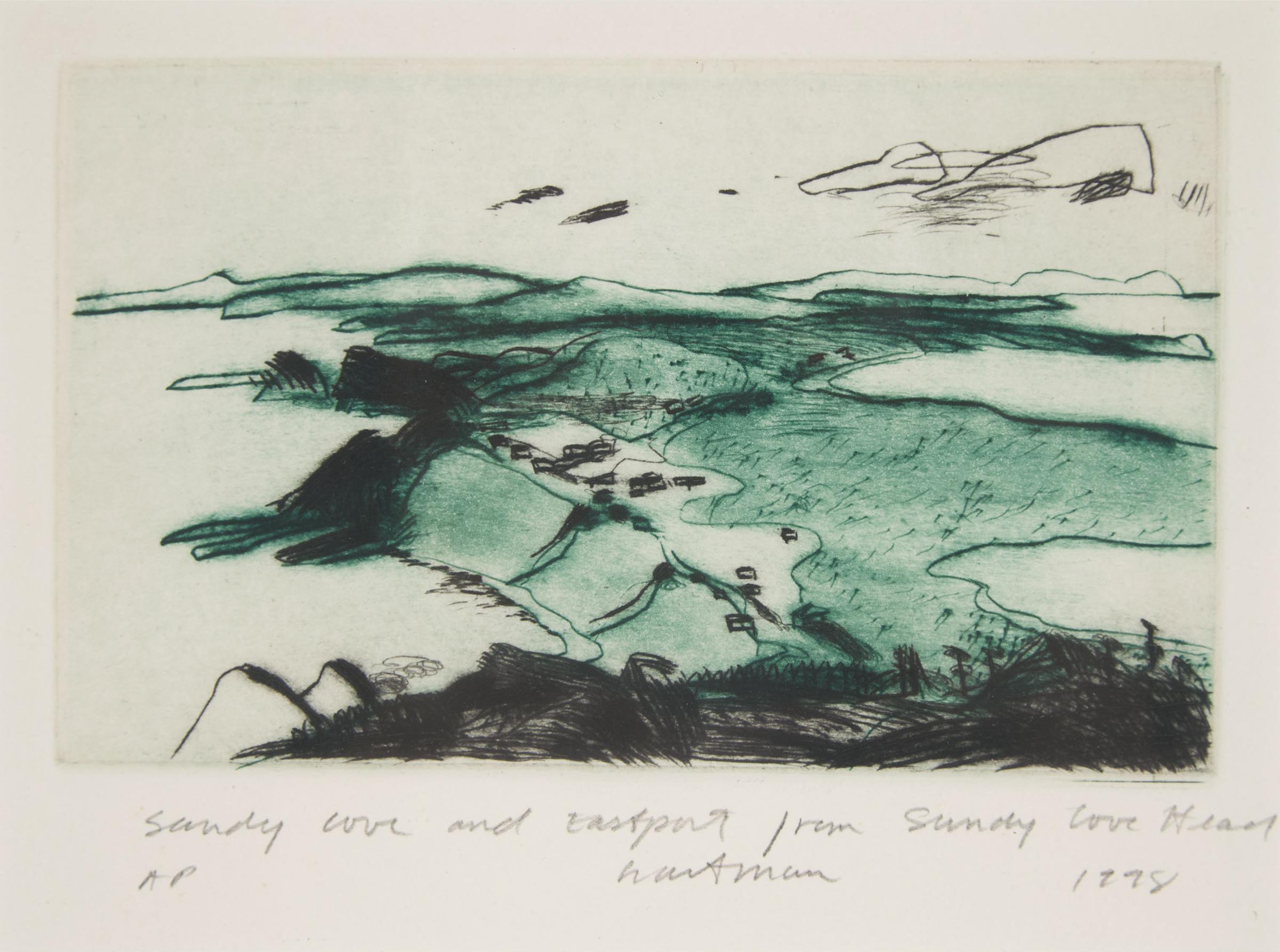 John Hartman (1950) - Sandy Cove And Eastpoint From Sandy Cove Head, 1998