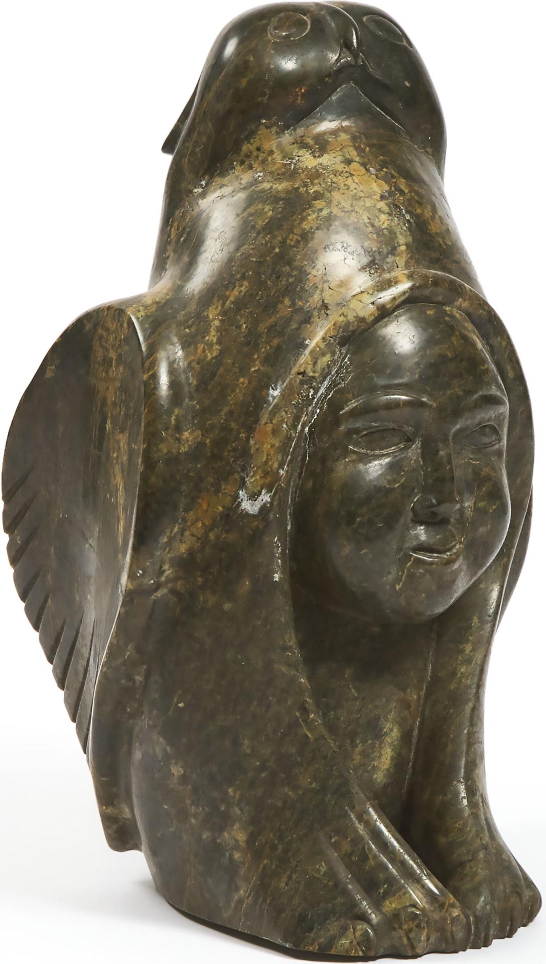 Kaka Ashoona (1928-1996) - Owl Woman