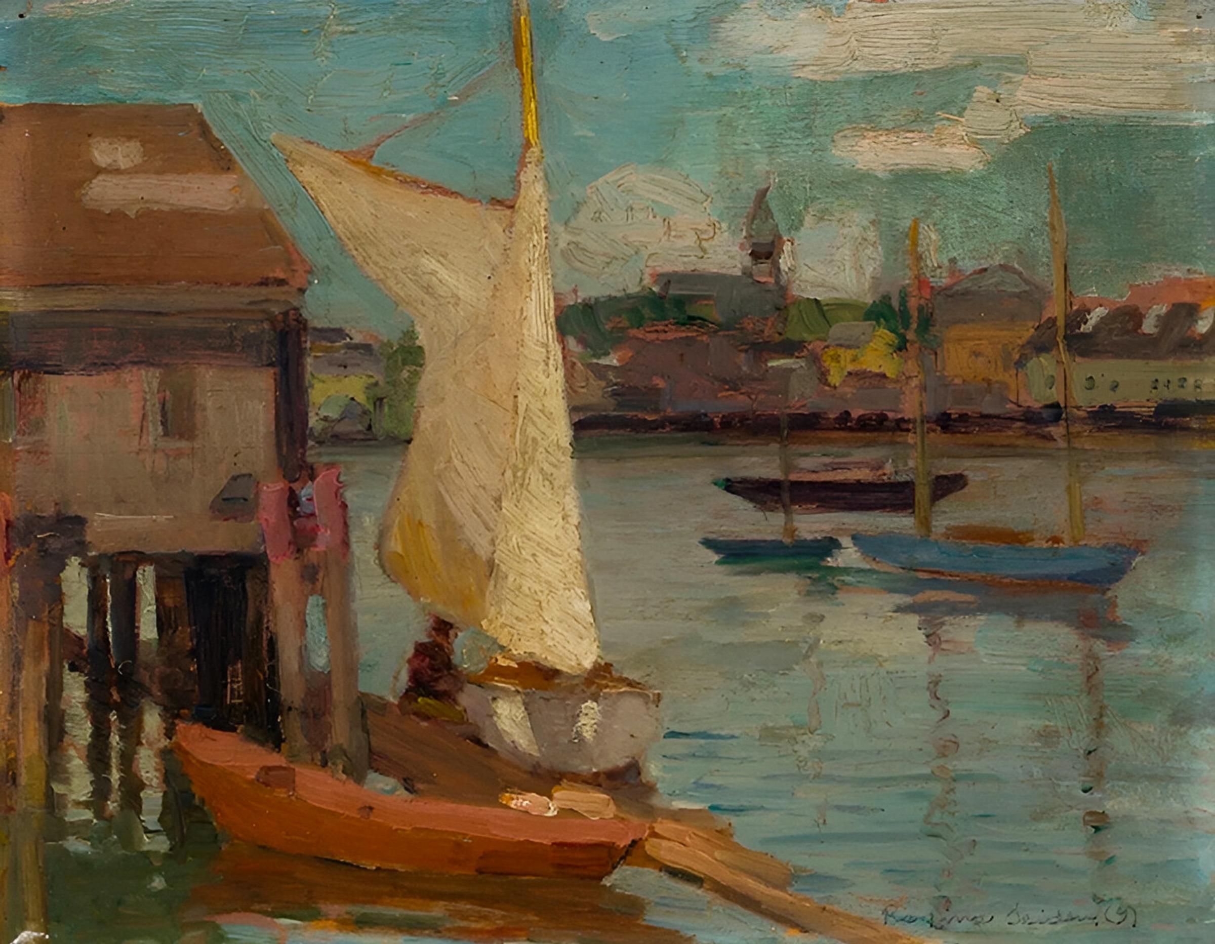 Regina Seiden (1897-1991) - Sailboats, n.d.