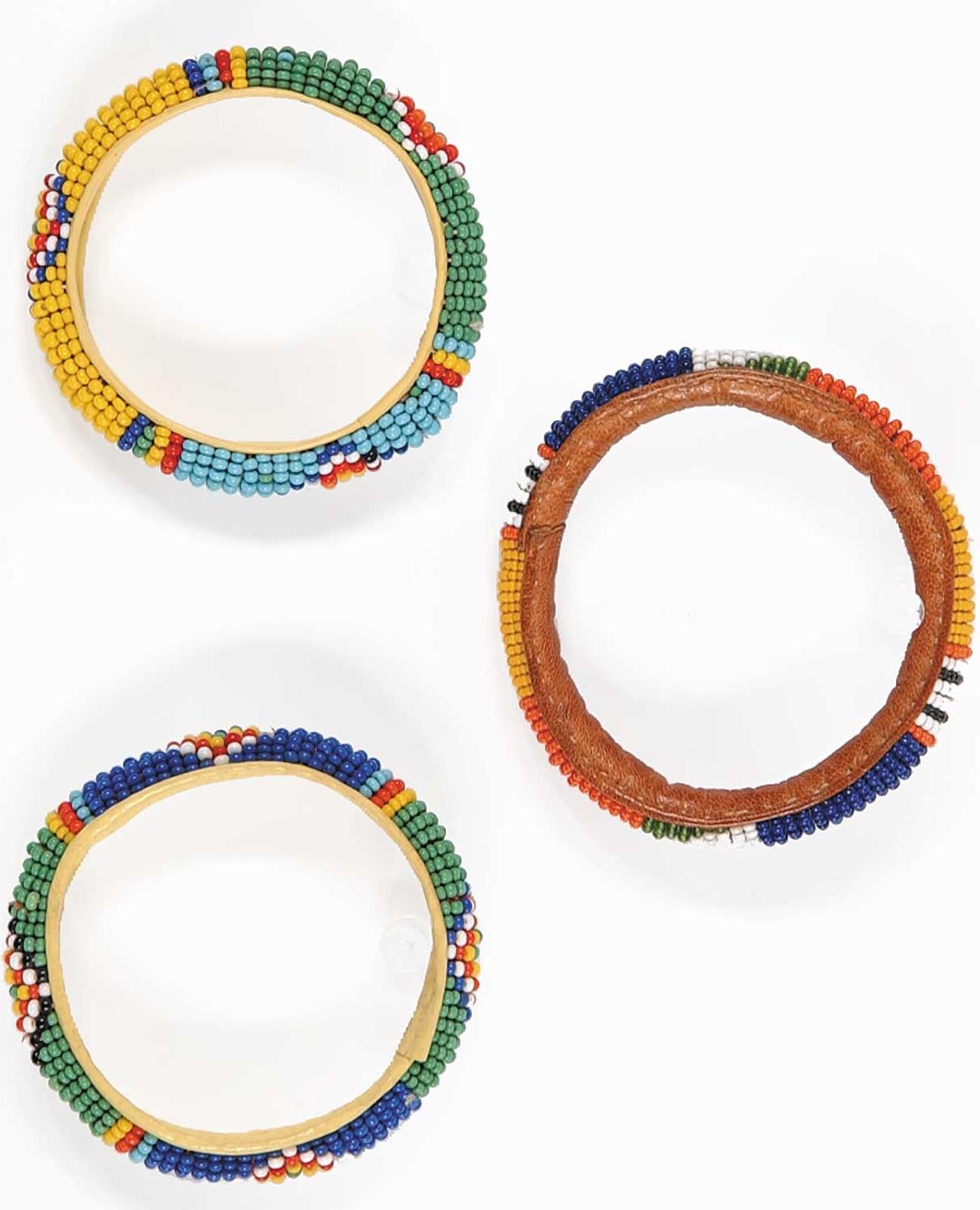 First Nations Basket School - Set of Beaded Bangles