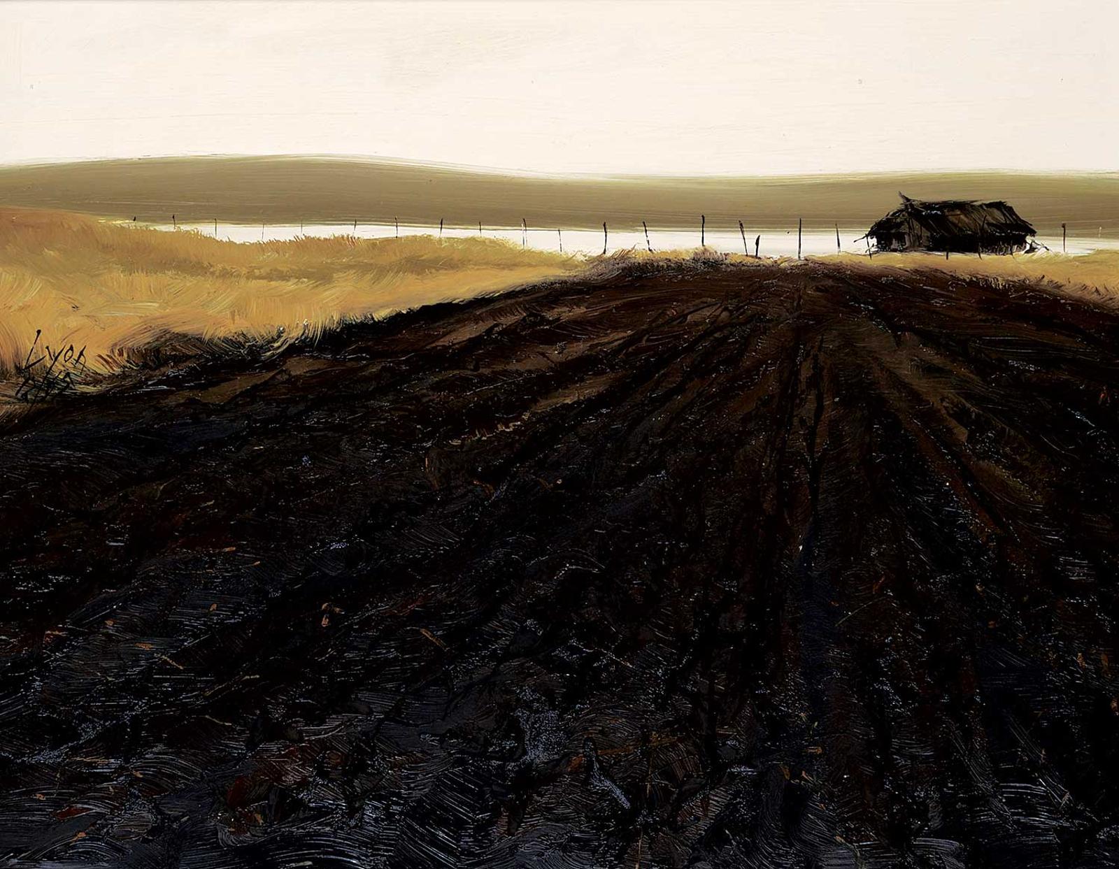 Harold Lloyd Lyon (1930-2020) - Ploughed Field