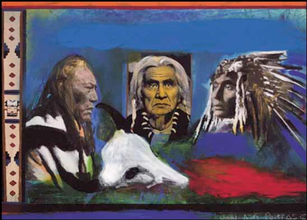 Jane Ash Poitras (1951) - Shaman Lives - Chief Dan George