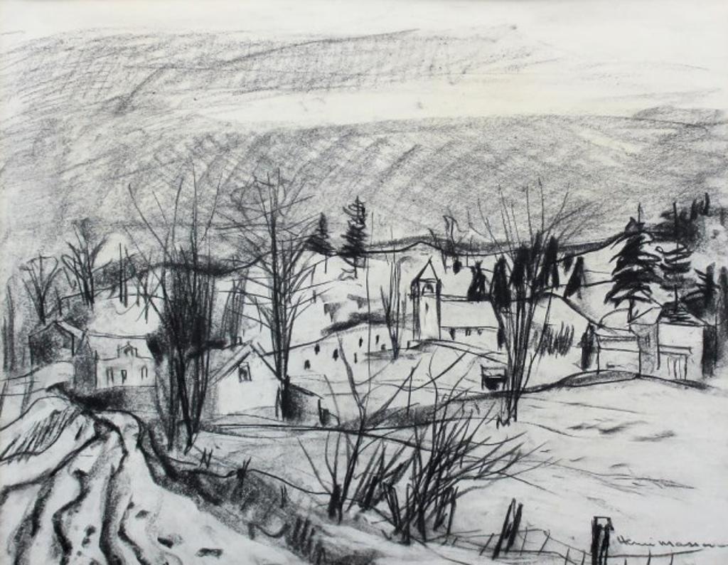 Henri Jacques Masson (1907-1995) - Village in Winter