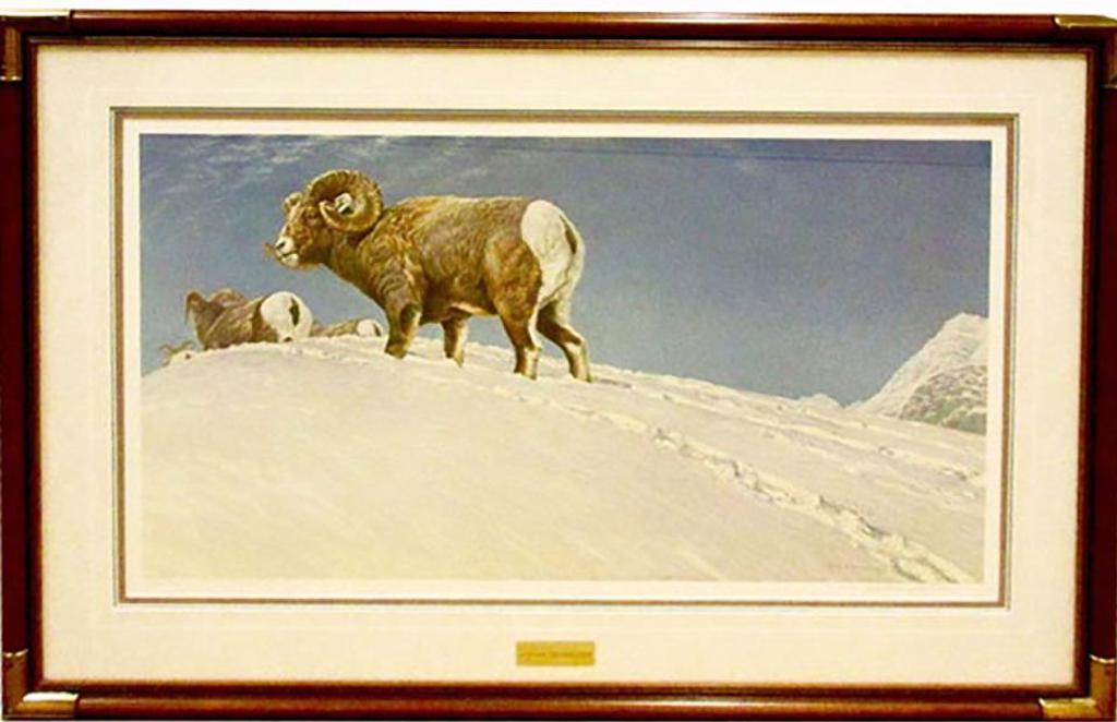 Robert Mclellan Bateman (1930-1922) - Last Look - Big Horn Sheep