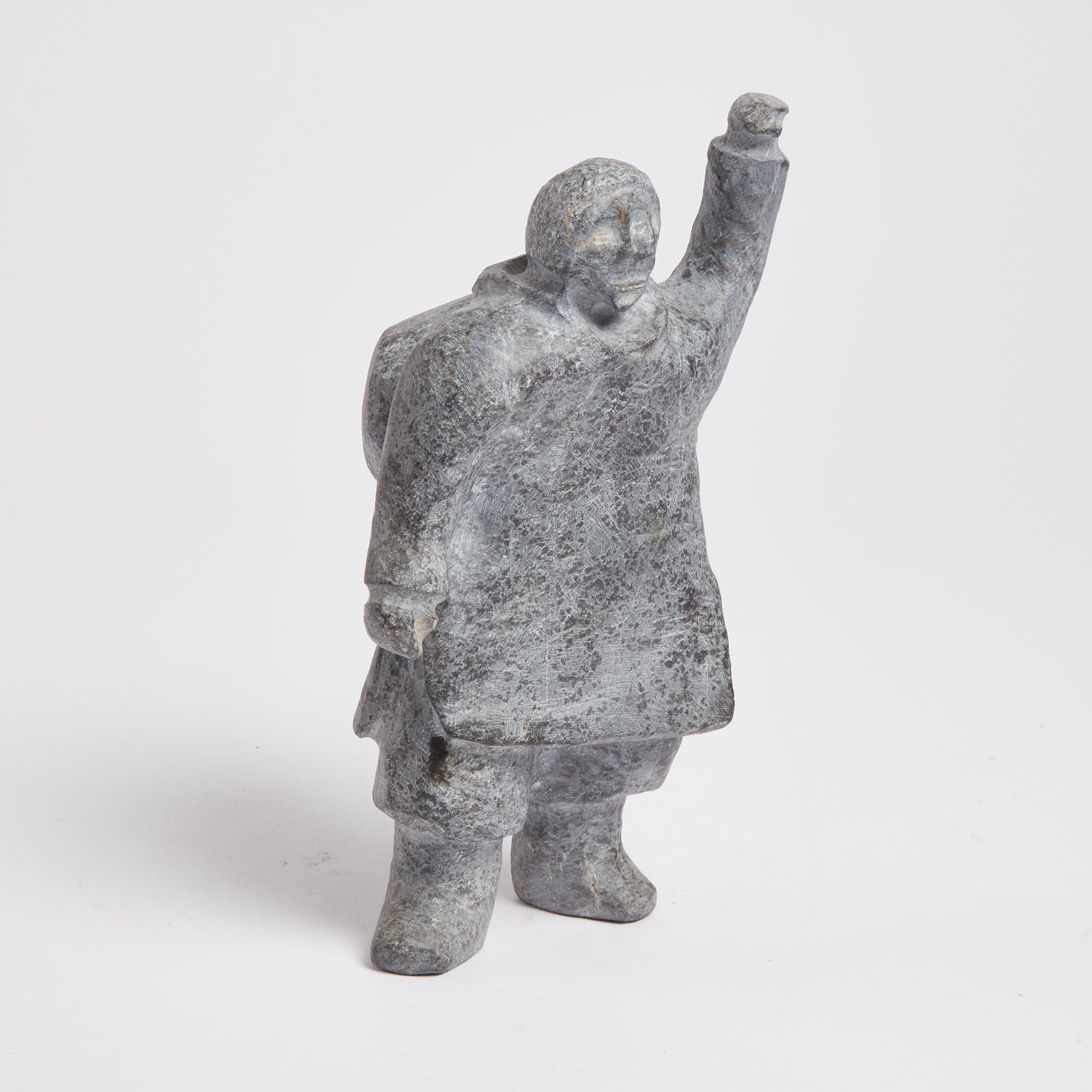 Basil Tatanniq Aptanik (1952) - Figure With Arm Raised