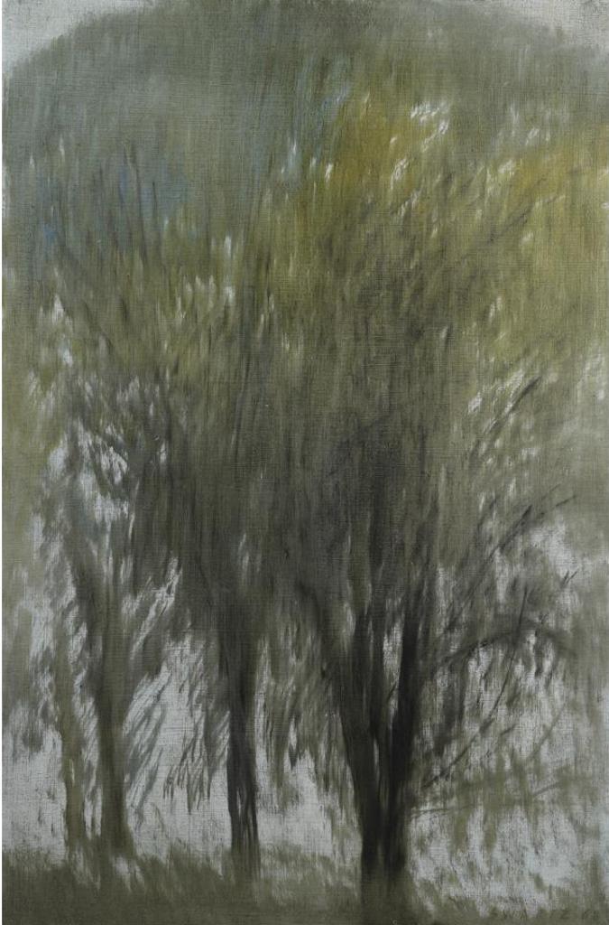 Burrell Swartz (1925-2004) - Three Trees