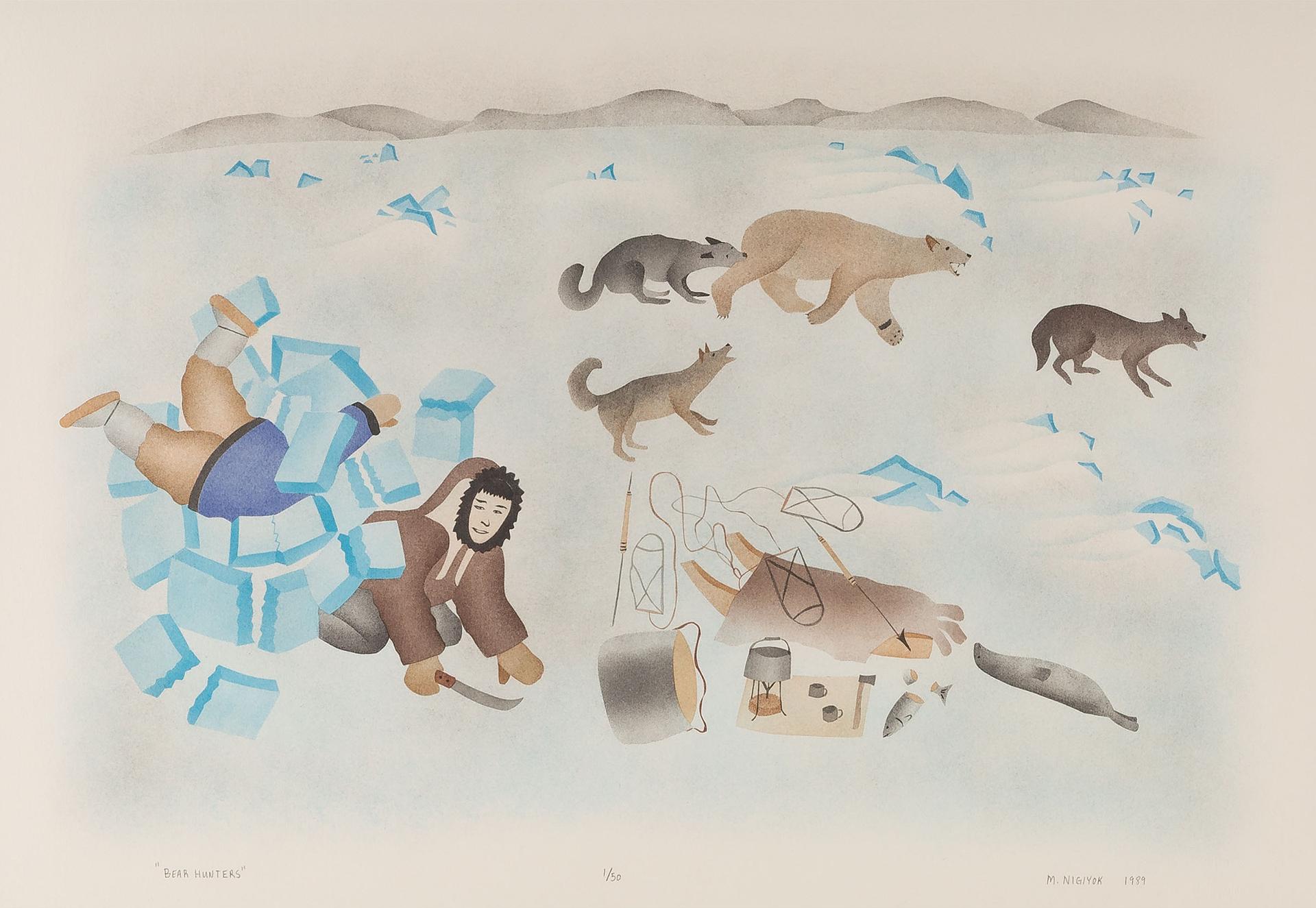 Mabel Nigiyok (1938) - Bear Hunters