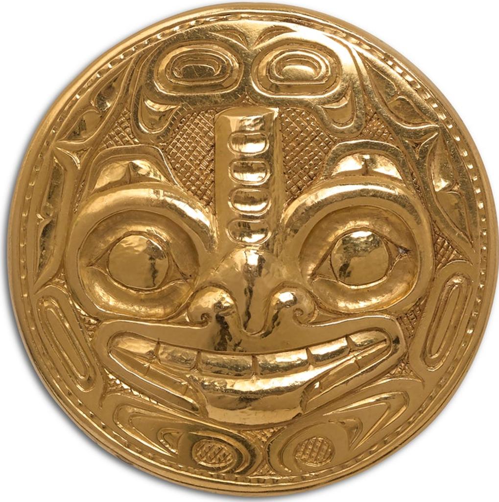 Bill (William) Ronald Reid (1920-1998) - Haida Medallion Brooch