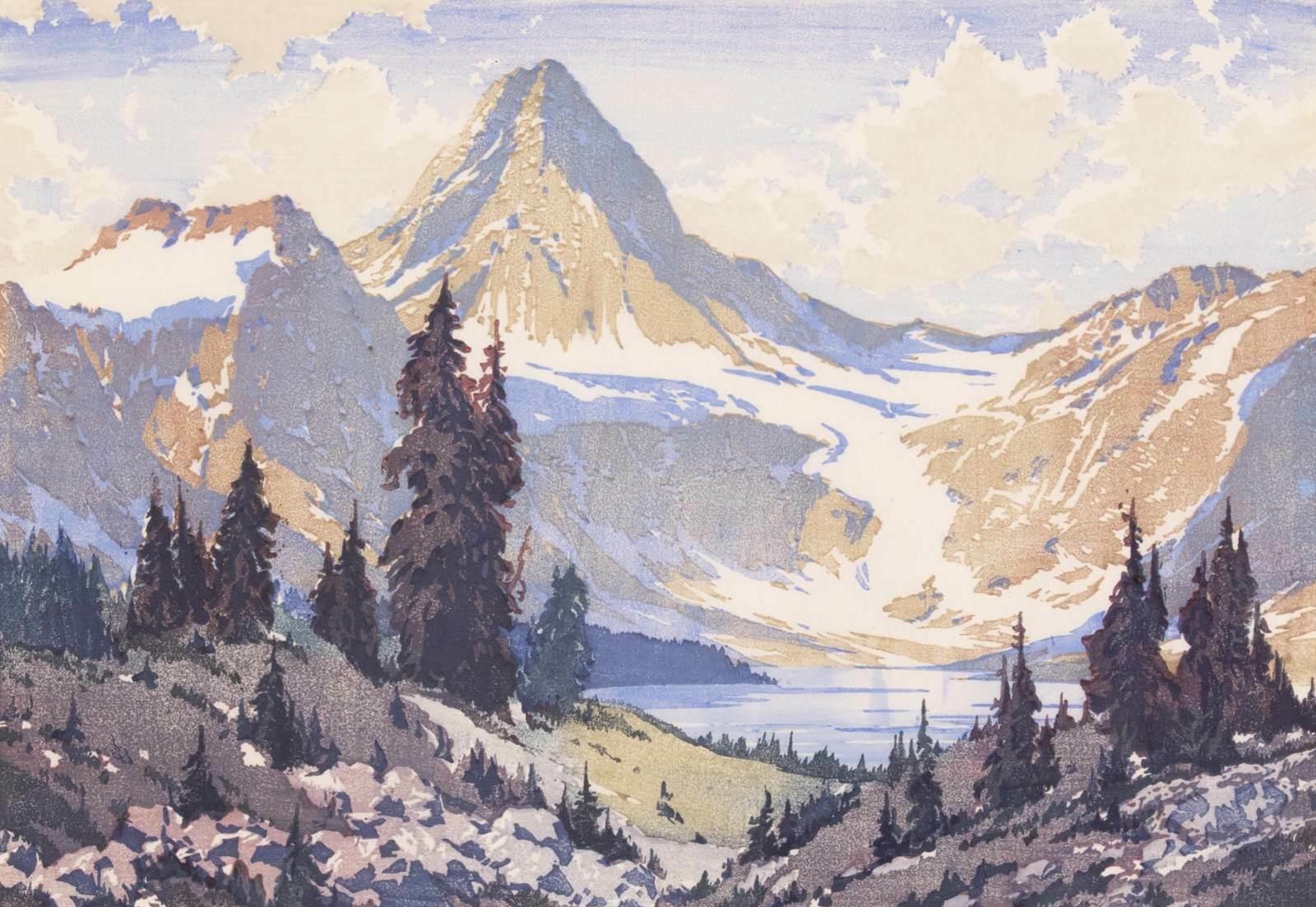 Barbara Harvey Leighton (1911-1986) - Mount Assiniboine