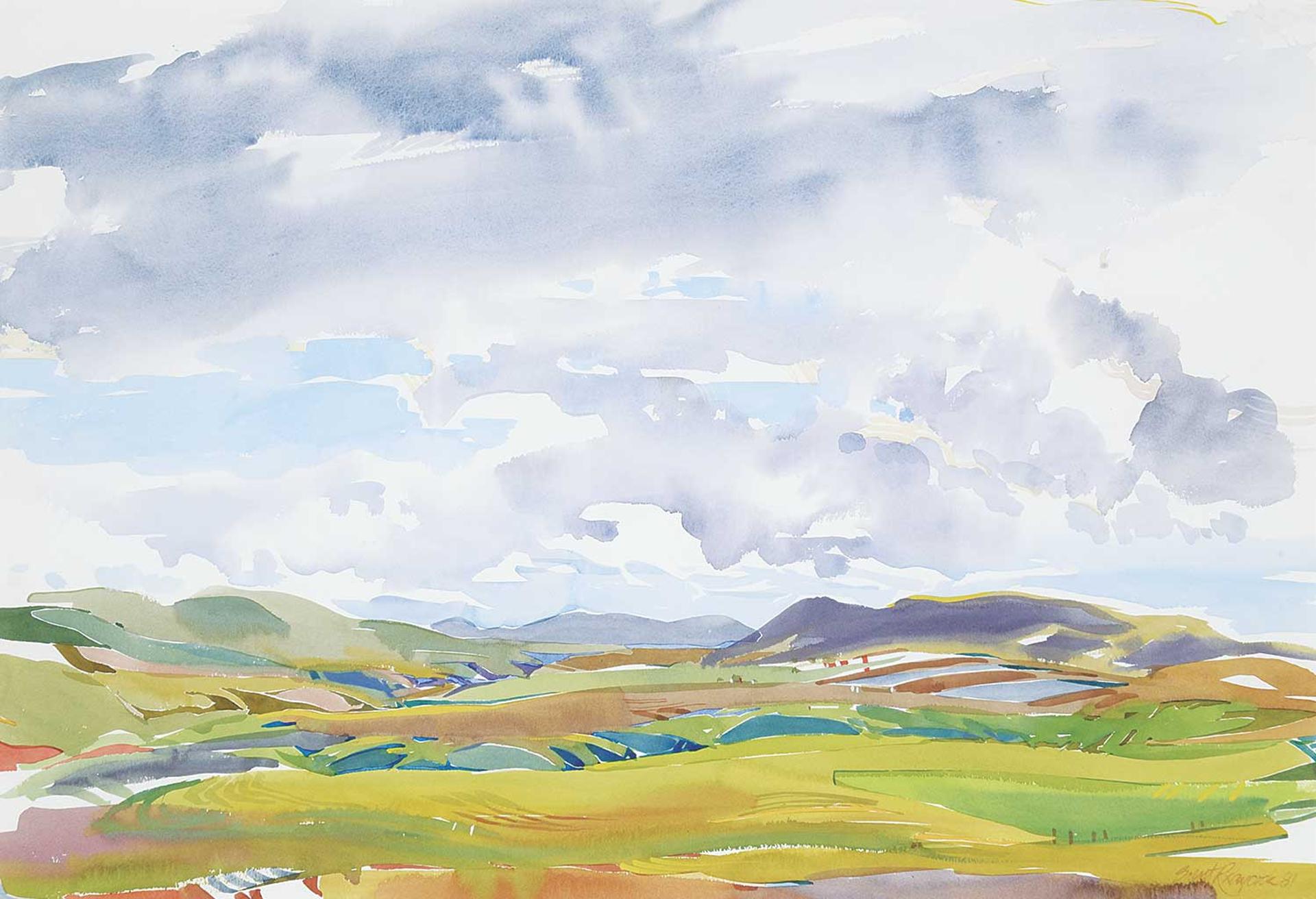Brent R. Laycock (1947) - Untitled - Foothills Spring