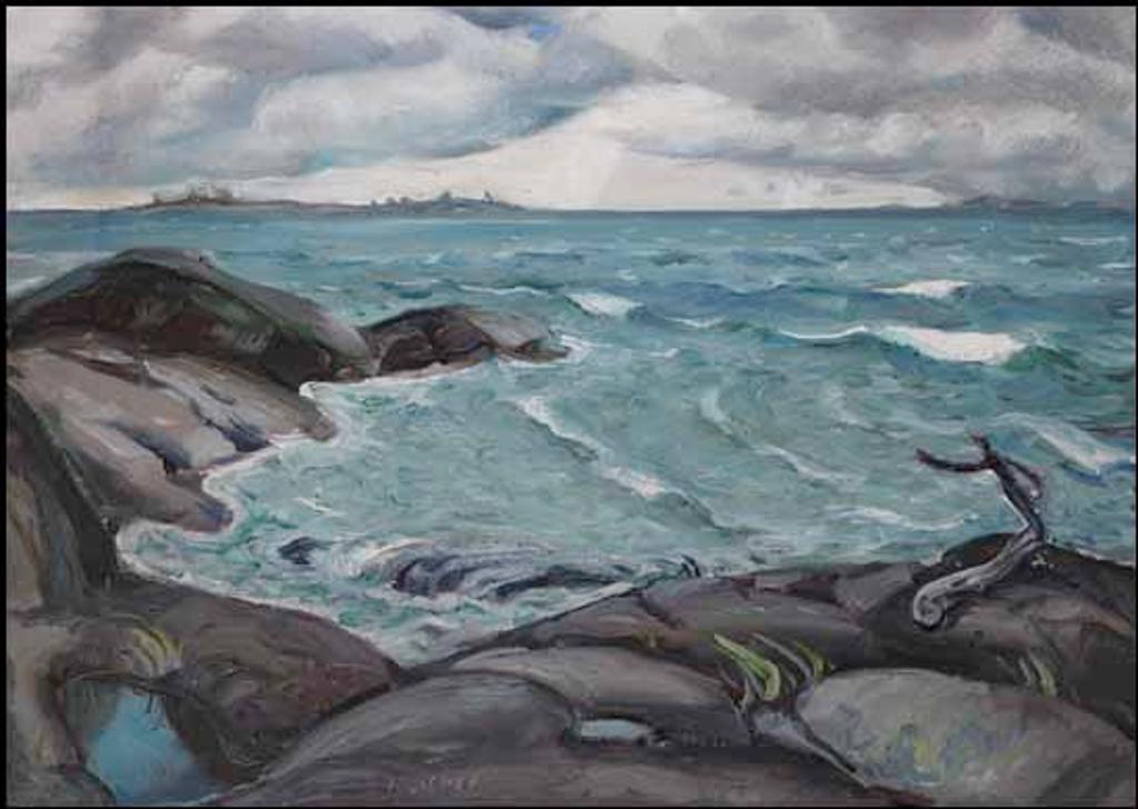 Arthur Lismer (1885-1969) - Georgian Bay Near Manitou Dock