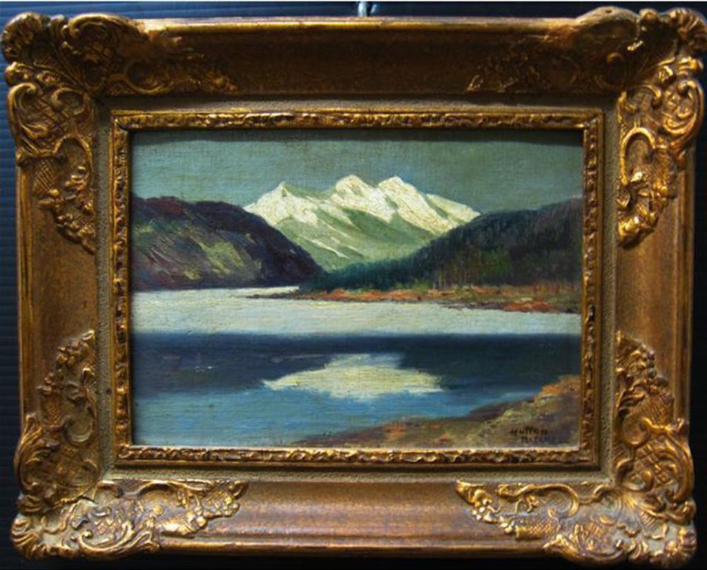 Hutton Mitchell (1872-1939) - Lake And Moutains