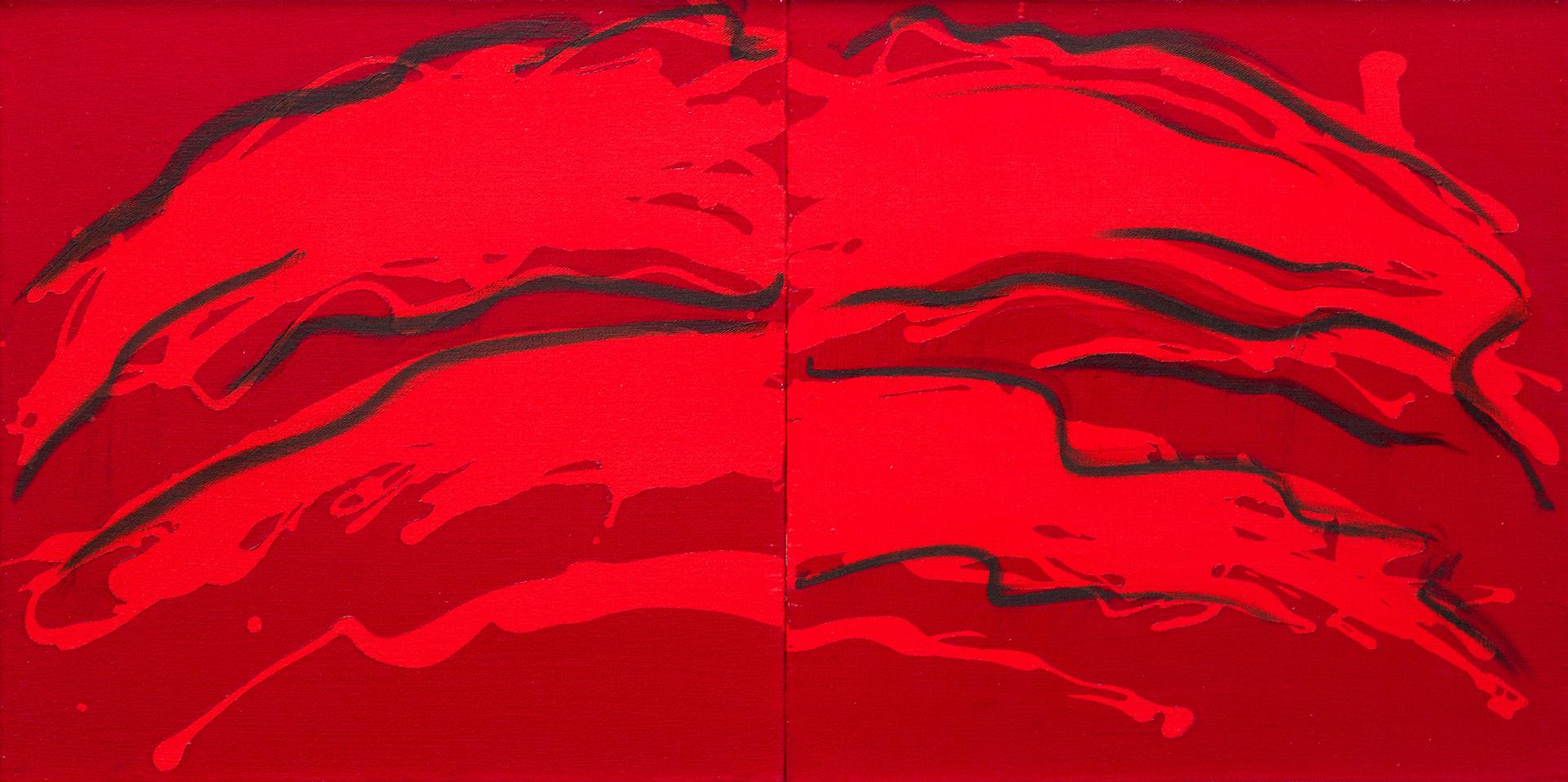 Jacques Hurtubise (1939-2014) - Flash Splash rouge, 1980