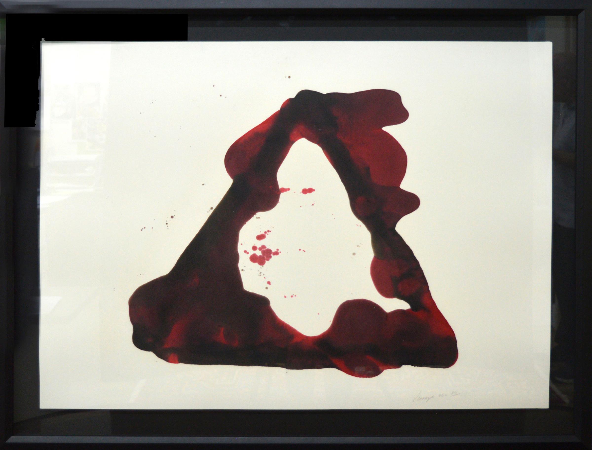 Serge Lemoyne (1941-1998) - Composition abstrait