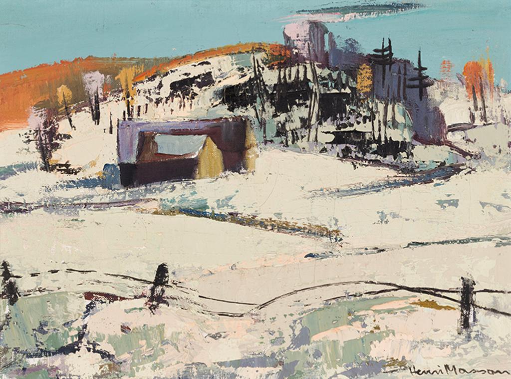 Henri Leopold Masson (1907-1996) - Winter Snows, Gatineau