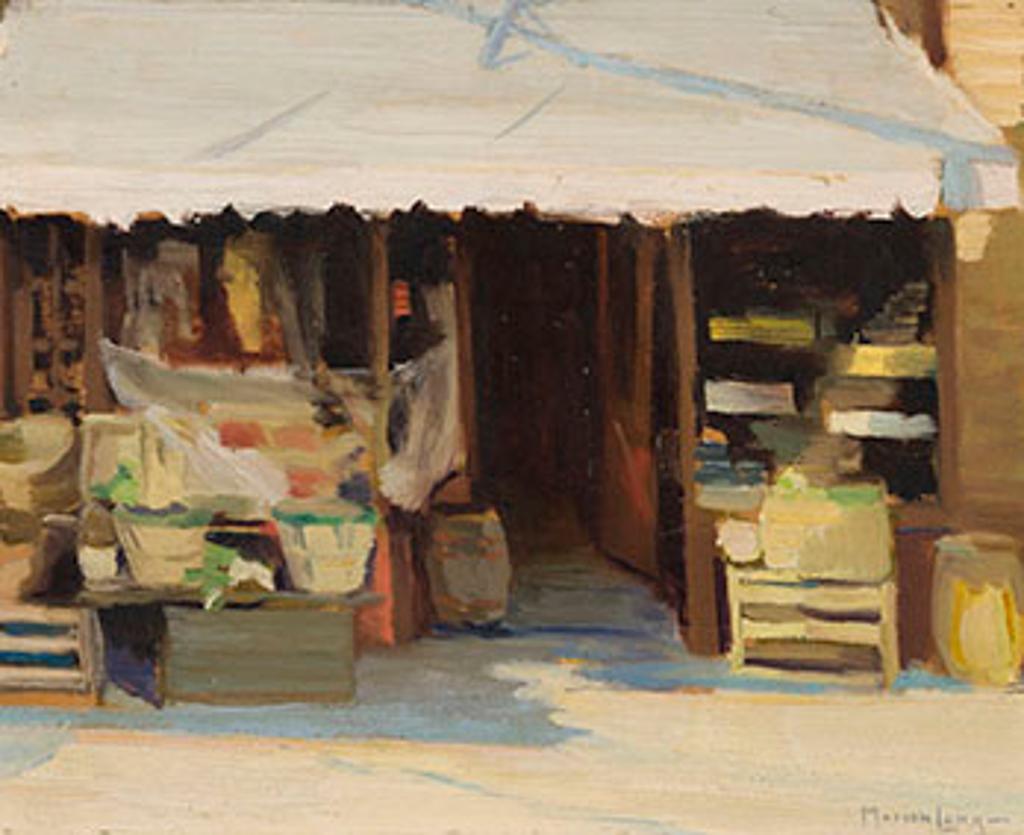 Marion Long (1882-1970) - The Little Fruit Store