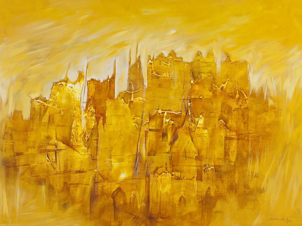 Suresh Choudhary (1943) - Yellow Composition