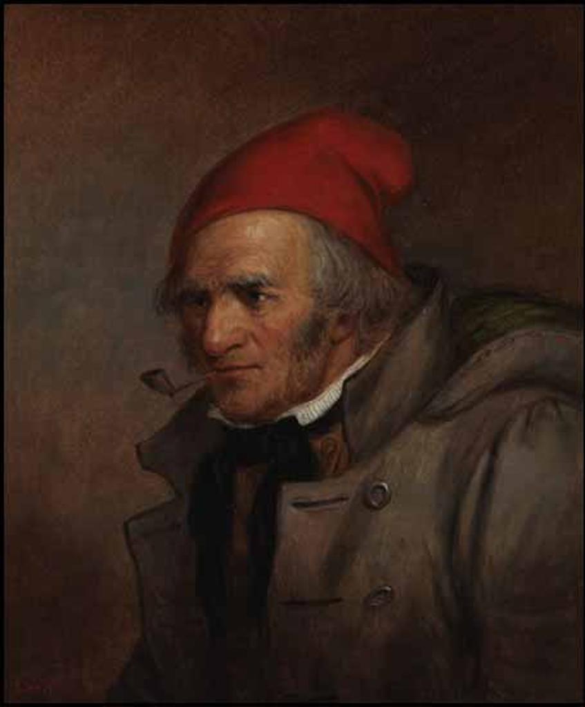 Cornelius David Krieghoff (1815-1872) - The Woodcutter